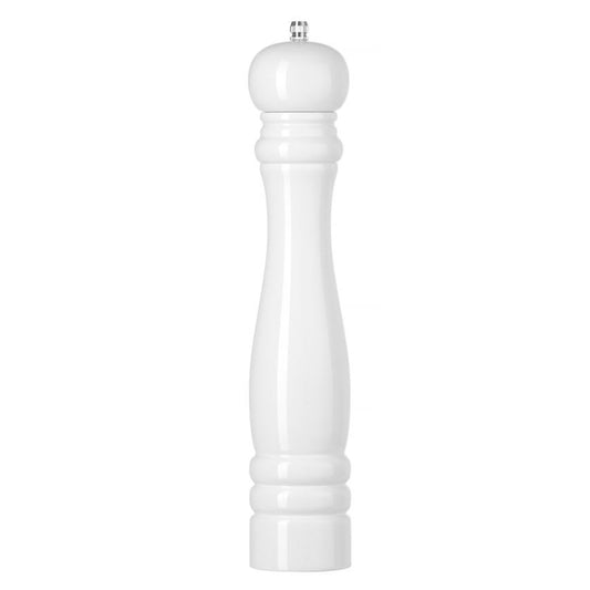 Salzmühle aus Holz, HENDI, Weiß, ⌀60x H 315mm HENDI