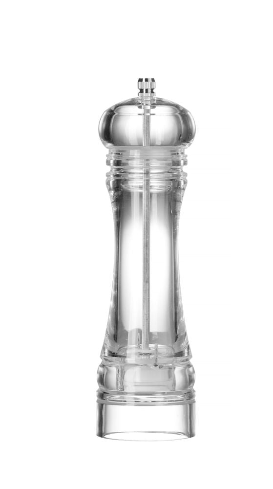 HENDI Salzmühle Acryl – Ø 60 × H 215 mm, transparent HENDI