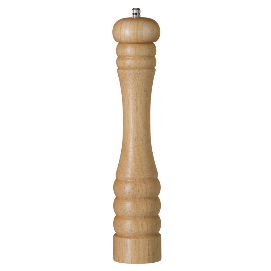 HENDI Salzmühle aus Holz – Holz hell, Ø60 × H315 mm