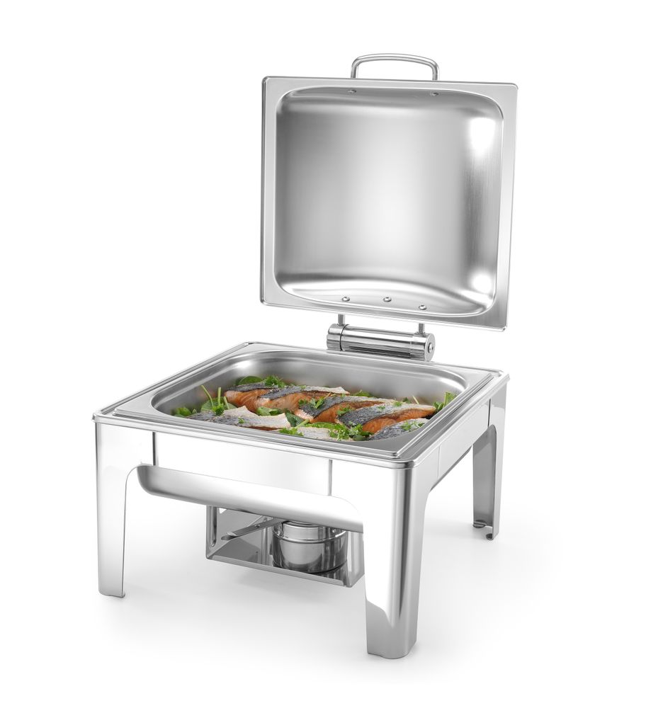 HENDI Chafing Dish GN 2/3 satiniert – Profi Line, 6 L HENDI