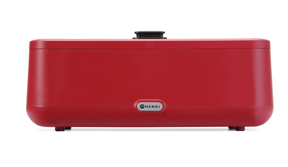 HENDI Chafing Dish UNIQ GN 1/1 Rot – elektrisch, 35–85 °C