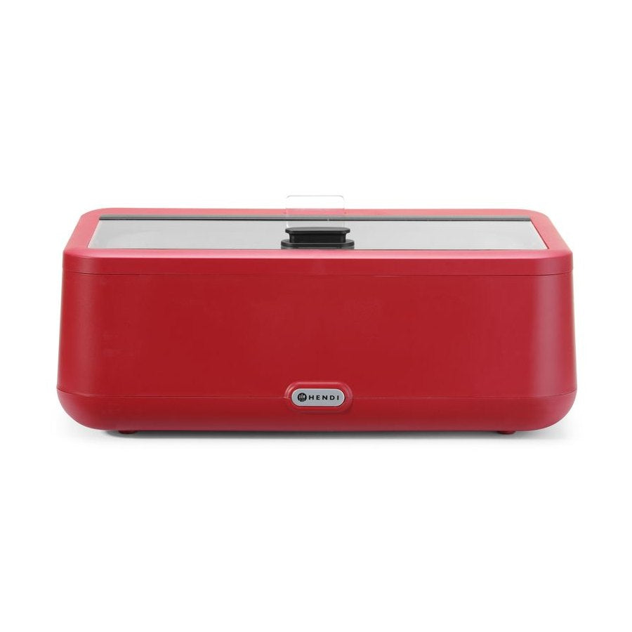 HENDI Chafing Dish UNIQ GN 1/1 Rot – elektrisch, 35–85 °C