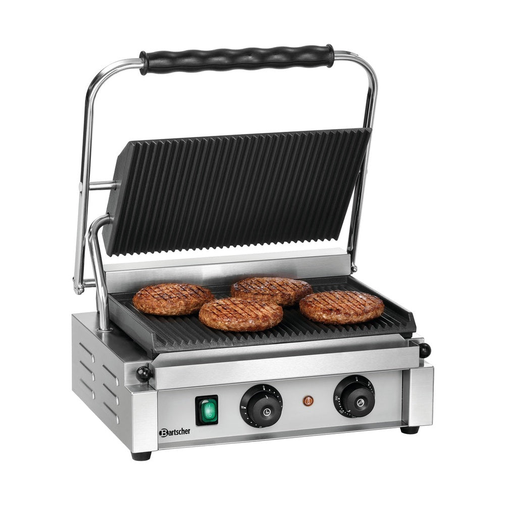 Kontaktgrill 'Panini', gerillt/gerillt Bartscher