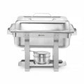 HENDI Chafing Dish Kitchen Line GN 1/2 – 4,5 L, Brennpaste HENDI