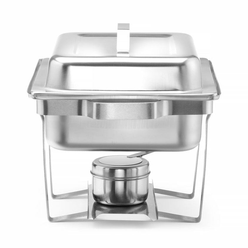 HENDI Chafing Dish Kitchen Line GN 1/2 – 4,5 L, Brennpaste HENDI
