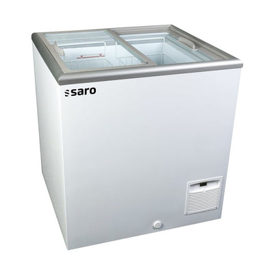 SARO NOVA 22 Food Freezer Chest – 163 l, Glass Lid