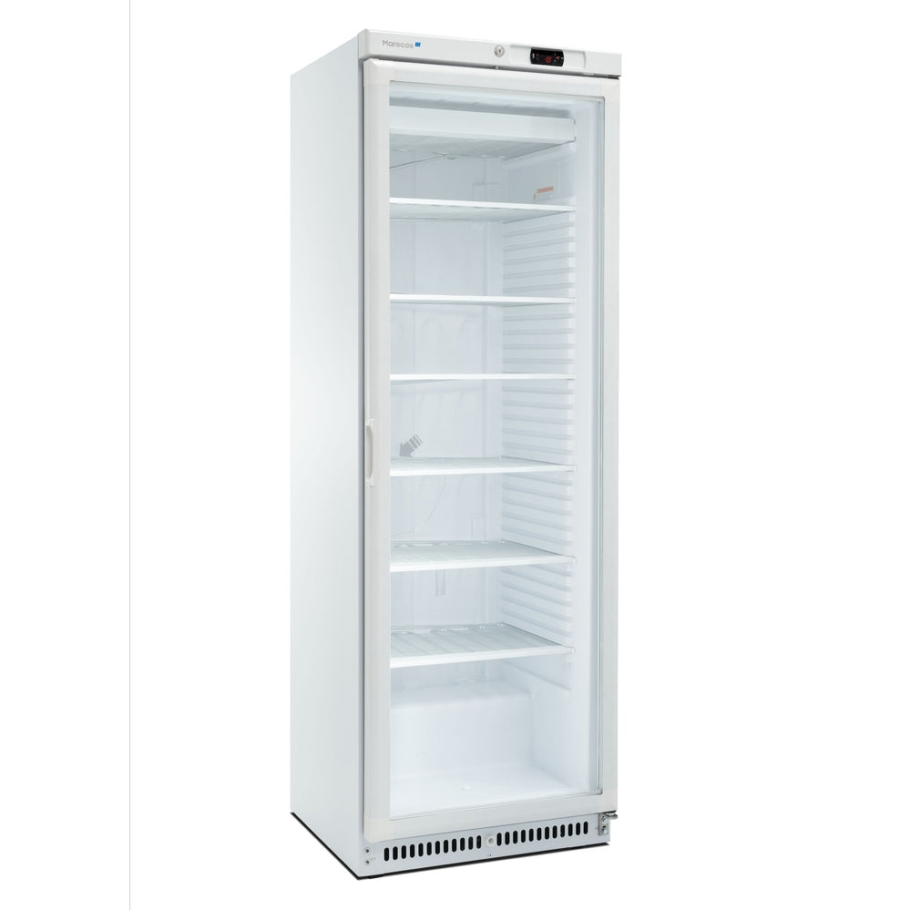 SARO Tiefkühlschrank mit Glastür - weiß, Modell ACE 430 CS PV SARO