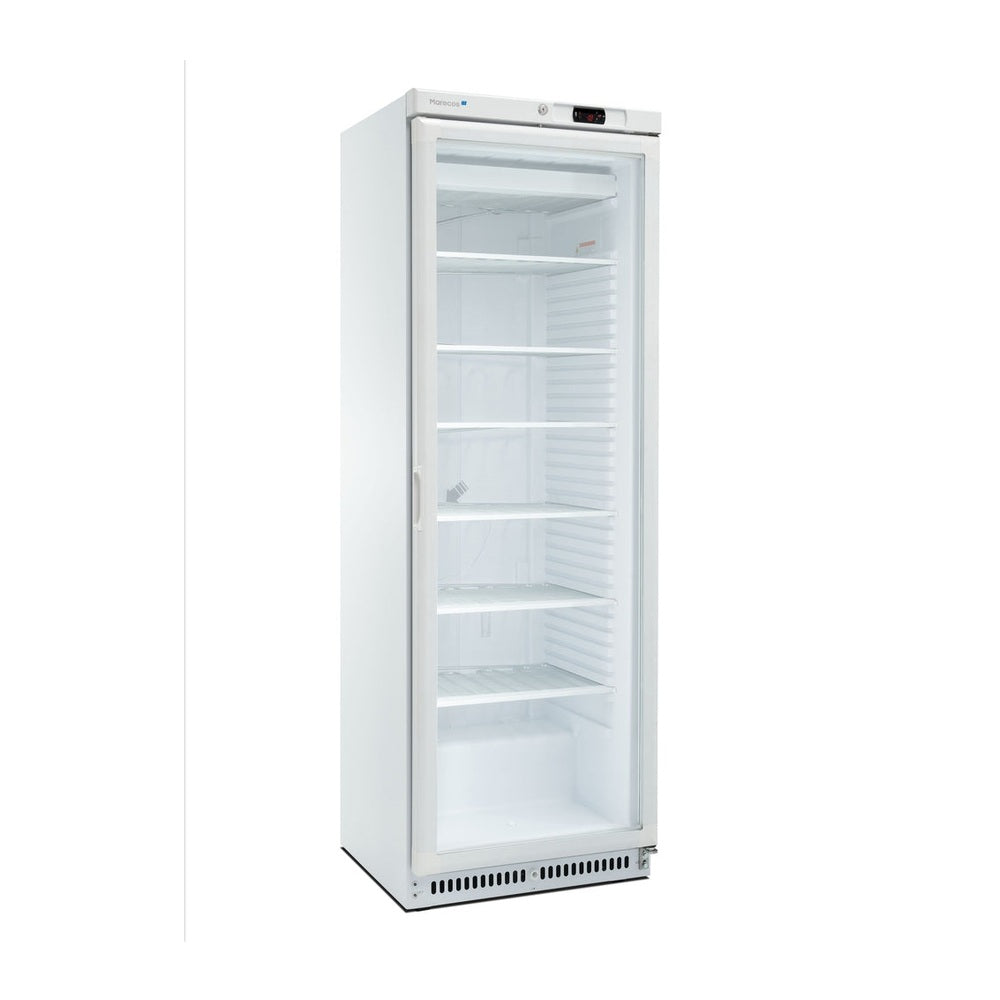 SARO Tiefkühlschrank mit Glastür - weiß, Modell ACE 430 CS PV SARO