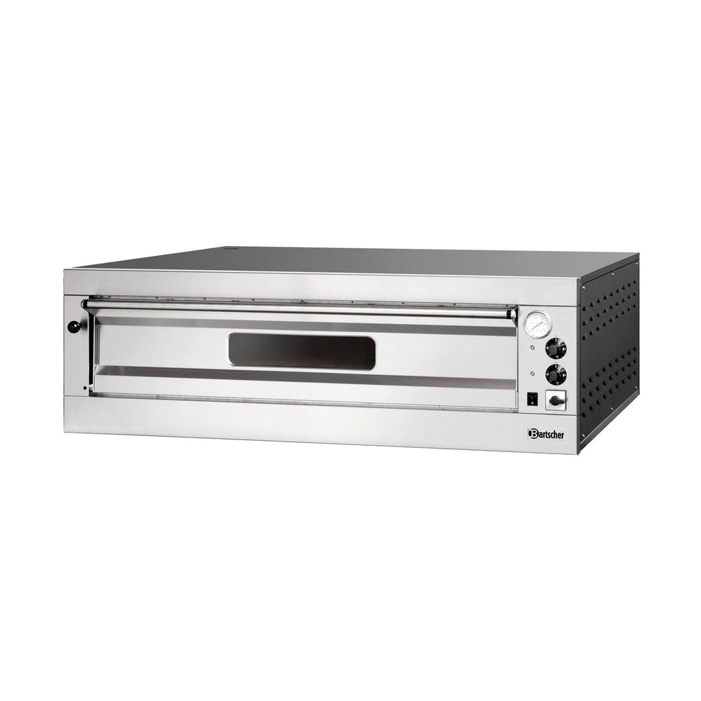 Bartscher Pizzaofen Einkammer E6L – 6 Pizzen Ø 33 cm, breite Kammer Bartscher