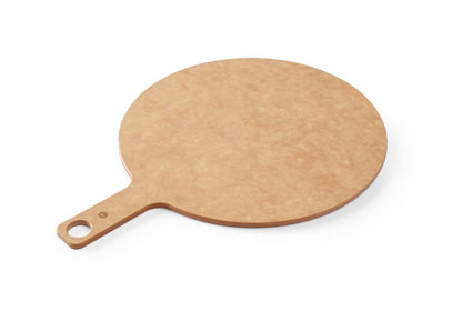 HENDI Pizzabrett mit Griff – Ø 406 mm, Holzfaser
