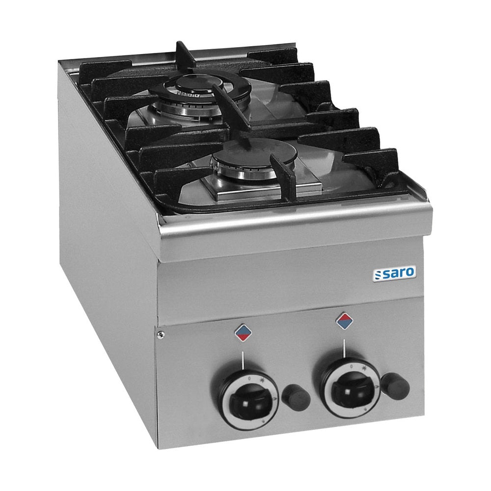 SARO Gasherd 2 Brenner Auftisch 600 Line Modell G2S6 SARO