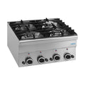 SARO Gasherd 4 Brenner Auftisch 600 Line Modell G4S6 SARO
