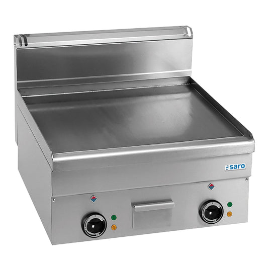 SARO Elektrogrillplatte glatt Auftisch 600x600 Modell EFT66L SARO
