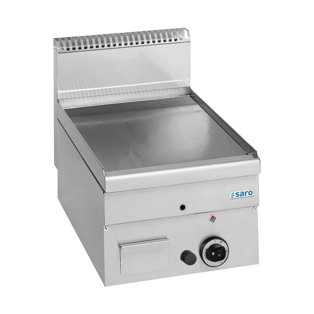SARO Gasgrillplatte glatt Auftisch 400x600 Modell GFT46L SARO