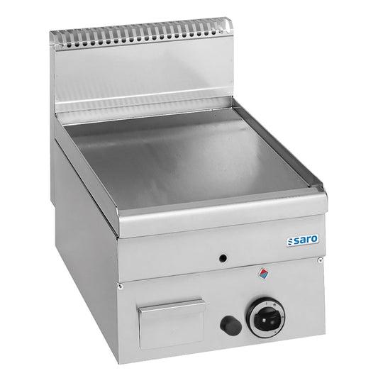 SARO Gasgrillplatte glatt Auftisch 400x600 Modell GFT46L SARO