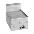 SARO Gasgrillplatte gerillt Auftisch 400x600 Modell GFT46R SARO