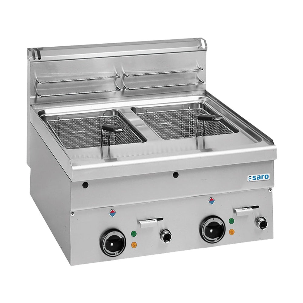 SARO Elektro-Fritteuse 10+10 L Auftisch 600 Line Modell EF66 SARO