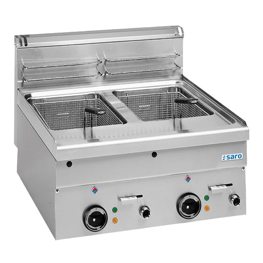SARO Elektro-Fritteuse 10+10 L Auftisch 600 Line Modell EF66 SARO