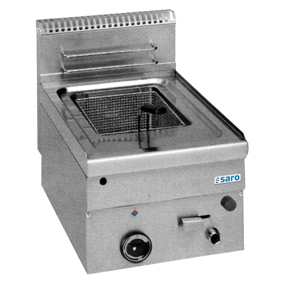 SARO Gas-Fritteuse 8 L Auftisch 600 Line Modell GF46 SARO