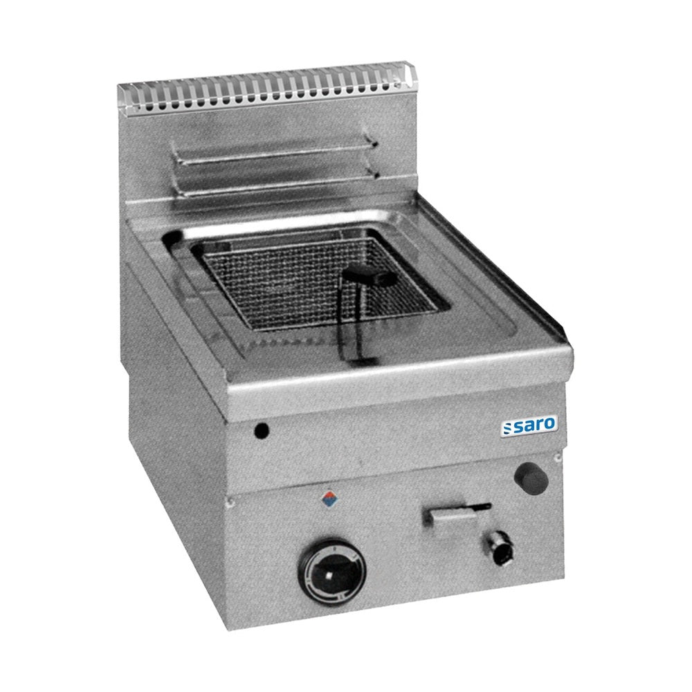 SARO Gas-Fritteuse 8 L Auftisch 600 Line Modell GF46 SARO