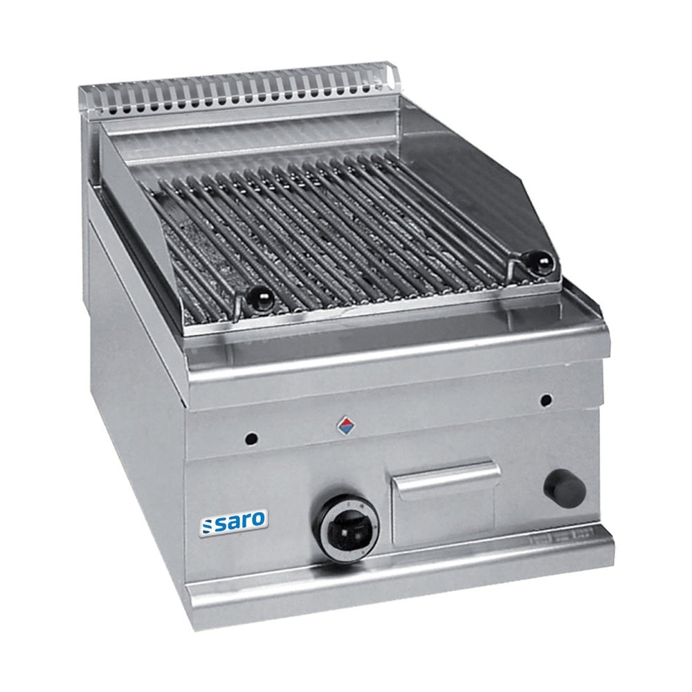 SARO Lavasteingrill Auftisch 400x600 Modell GPL46 SARO
