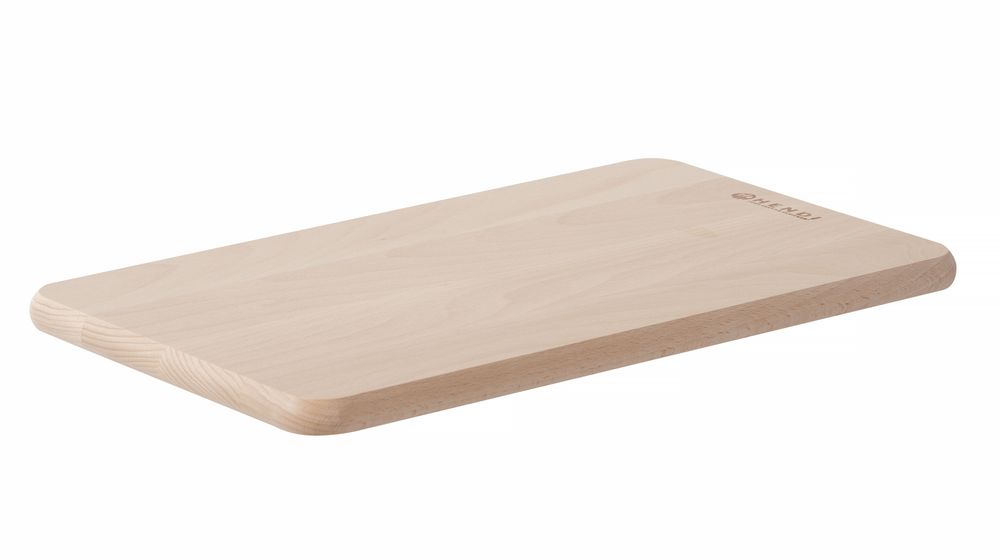 HENDI Brotschneidbrett Buche – 340 × 200 mm, Holz hell