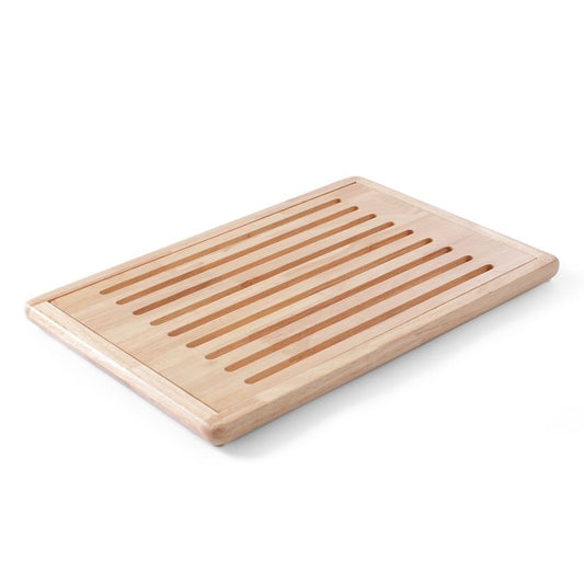 Brotschneidbrett, HENDI, Holz dunkel, 475x322mm HENDI