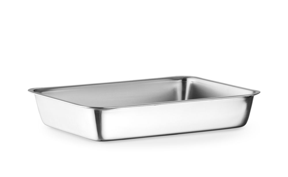 HENDI Fleischwanne Edelstahl – 260 × 200 × 48 mm HENDI