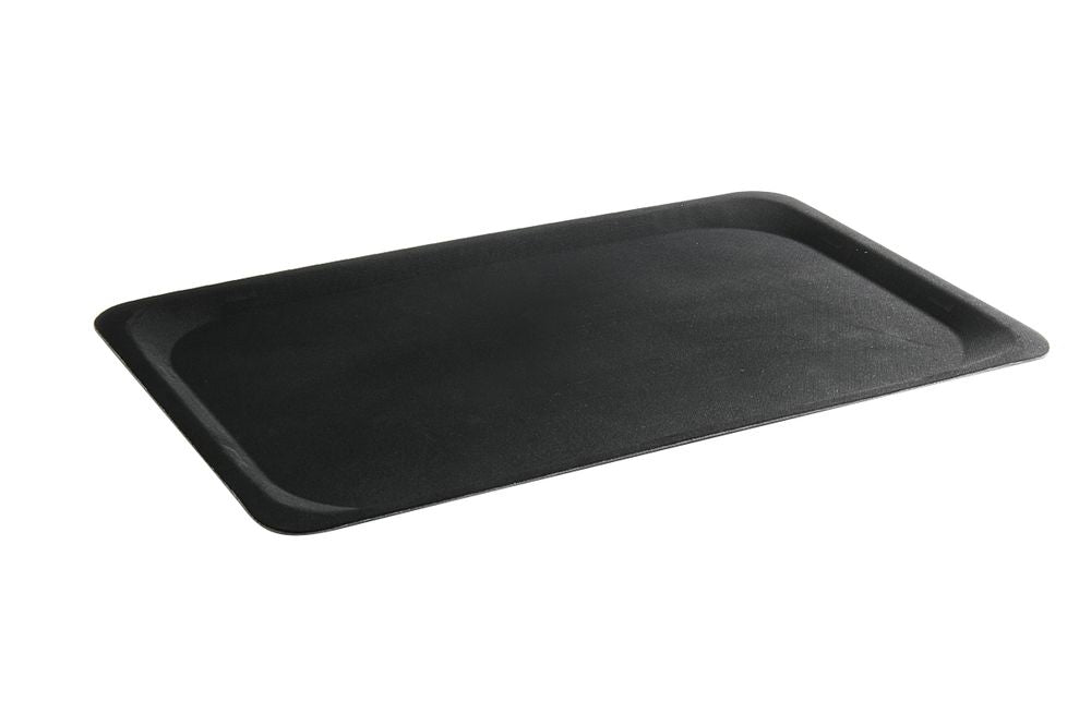 HENDI Serviertablett rechteckig – rutschfest, Glasfaser, 200 × 280 mm