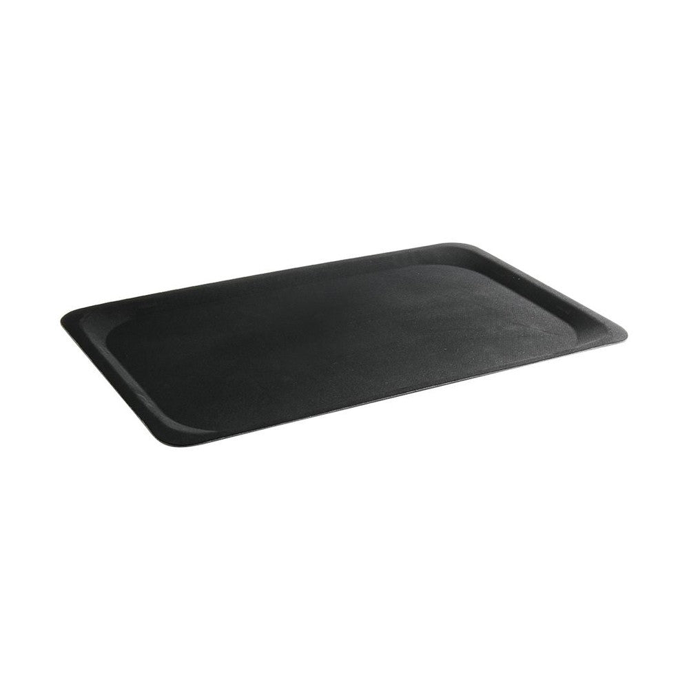 HENDI Serviertablett rechteckig – rutschfest, Glasfaser, 200 × 280 mm HENDI
