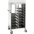 Bartscher Tablett-Transportwagen TT1600 – 16 Tabletts, Edelstahl Bartscher