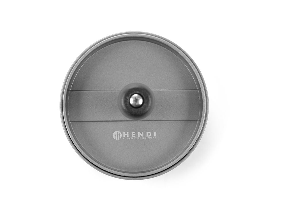 HENDI Hamburgerpresse – für Patties Ø 115 mm, Aluminium HENDI