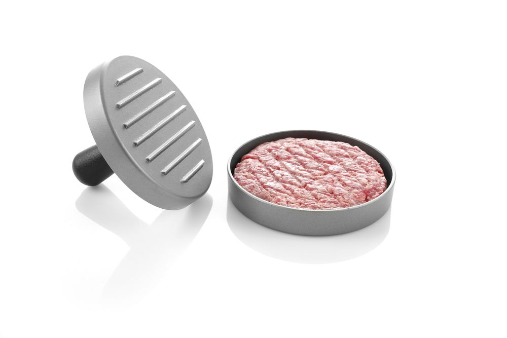 HENDI Hamburgerpresse – für Patties Ø 115 mm, Aluminium HENDI