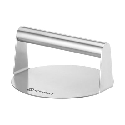 HENDI Smash Burger Press Kitchen Line – Ø 160 mm, Stainless Steel