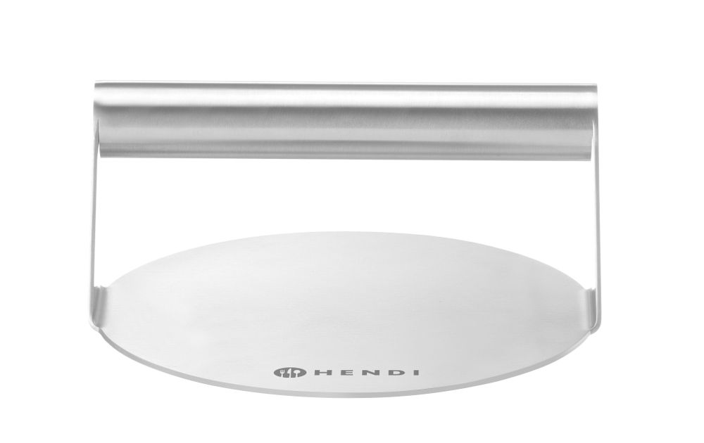 HENDI Smash Burger-Presse Kitchen Line – Ø 160 mm, Edelstahl