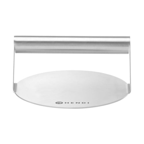 HENDI Smash Burger-Presse Kitchen Line – Ø 160 mm, Edelstahl