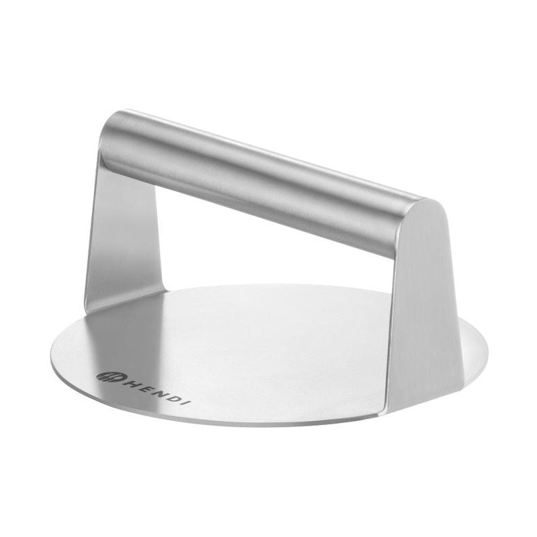 HENDI Smash Burger-Presse Kitchen Line – Ø 160 mm, Edelstahl