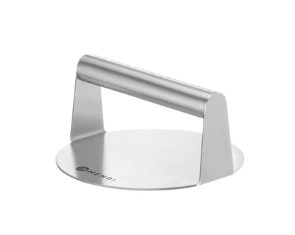 HENDI Smash Burger-Presse Kitchen Line – Ø 160 mm, Edelstahl