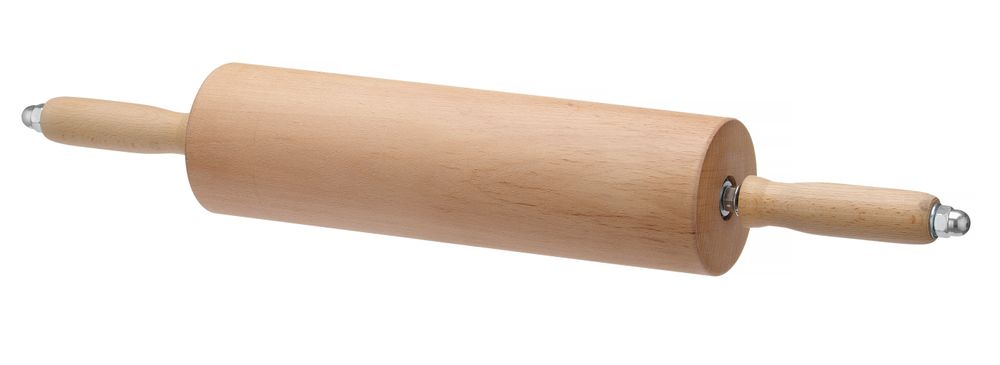 HENDI Nudelholz Buche – Ø 75 × 640 mm, kugelgelagert