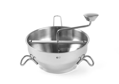 HENDI Passiermühle – Edelstahl 18/10, 2 Einsätze