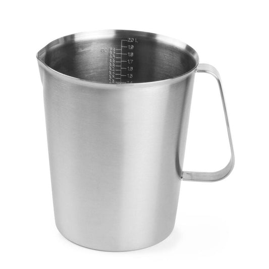 Messbecher, Edelstahl, HENDI, 1L, ⌀120x H 130mm HENDI