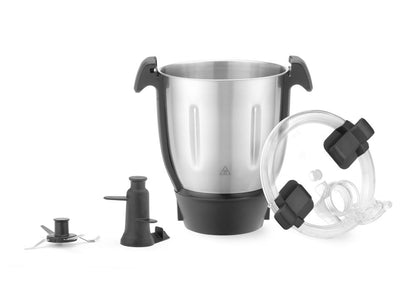 HENDI Schüssel- und Zubehörset für HENDICHEF – 3 l, Edelstahl
