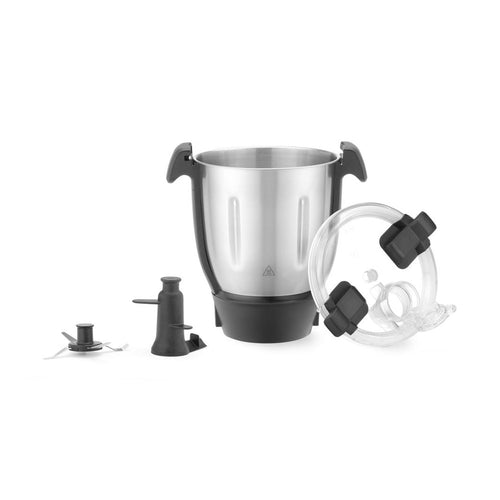 HENDI Schüssel- und Zubehörset für HENDICHEF – 3 l, Edelstahl