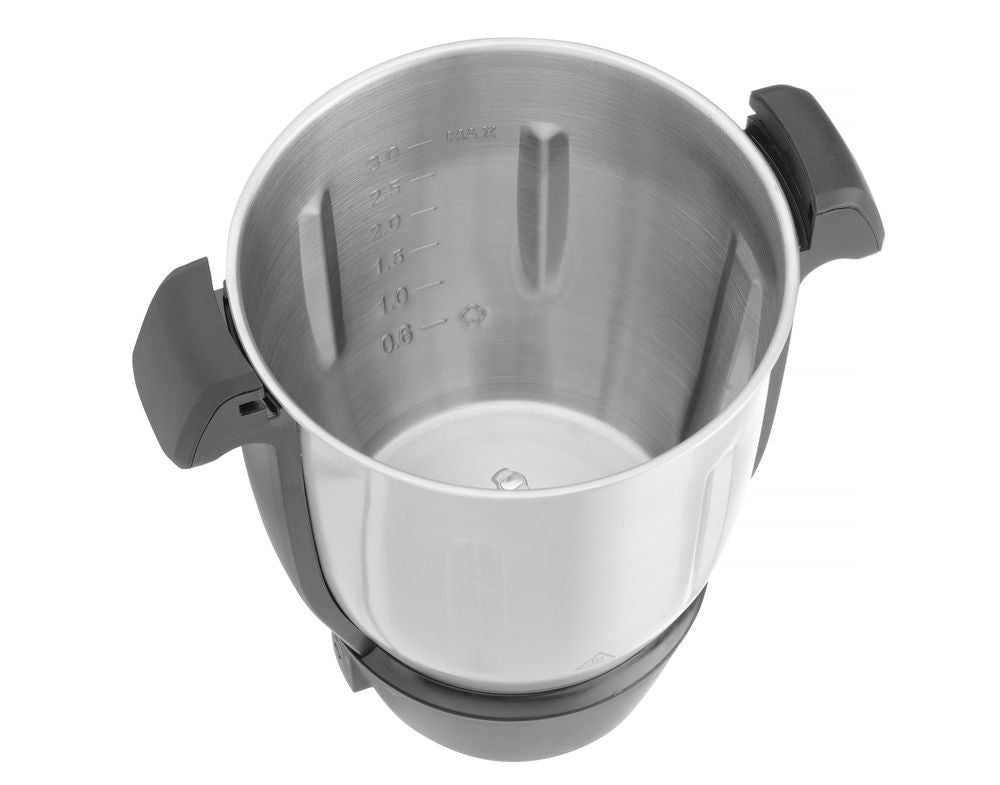 HENDI Schüssel- und Zubehörset für HENDICHEF – 3 l, Edelstahl
