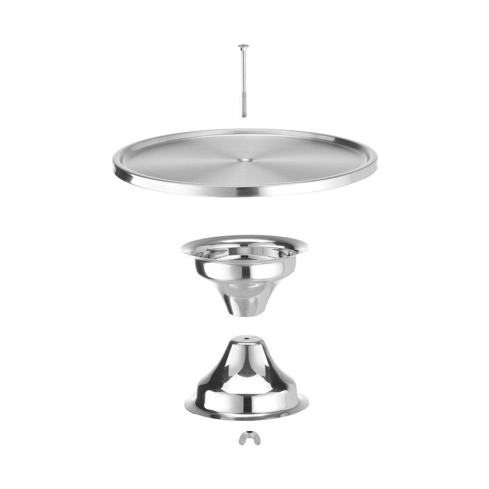 HENDI Tortenständer Ø 322 mm – Edelstahl, spülmaschinengeeignet