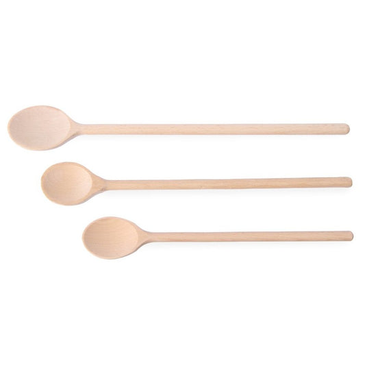 Holzlöffel - 3er-Set, verschiedene Größen, HENDI, 3 Stk., L 475mm HENDI
