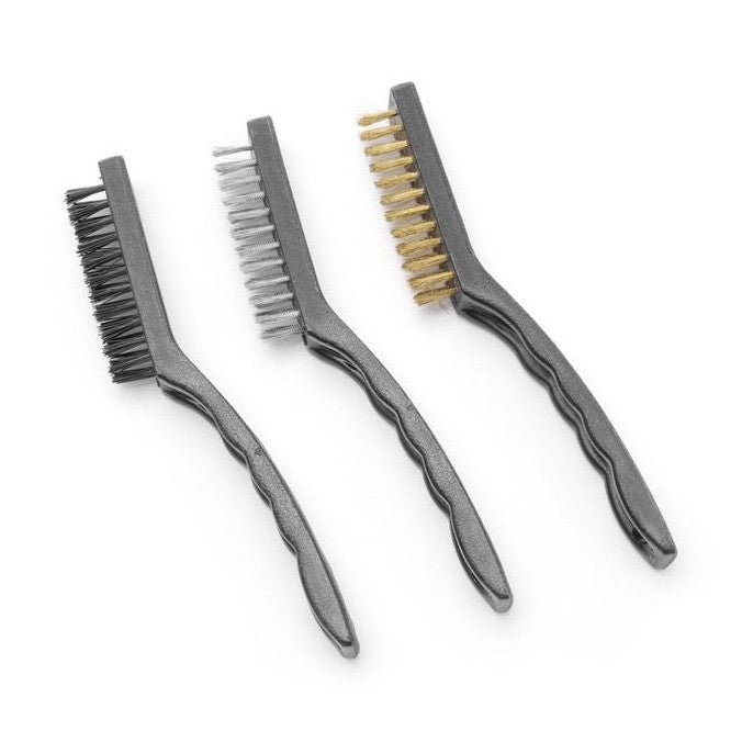 HENDI Drahtbürsten-Set schmal – 3 Stk., 178 mm HENDI