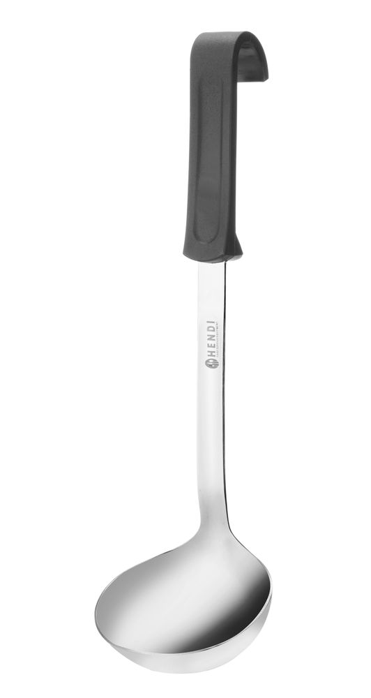 HENDI Suppenkelle 0,09 L – Edelstahl, Griff aus Polypropylen