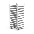 Bartscher Auflageschienen, 10 Einschübe – GN 1/1 oder 600 × 400 Bartscher
