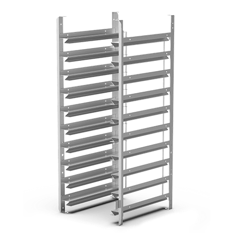 Auflageschienen 10x 600/400 oder GN 1/1 Bartscher